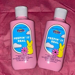 Bath & BodyWorks X Peeps- 2, Body Wash-NWT!